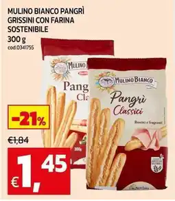 C+C Cash and Carry Mulino bianco pangrì grissini con farina sostenibile offerta