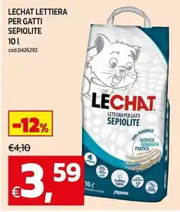 C+C Cash and Carry Lechat lettiera per gatti sepiolite offerta