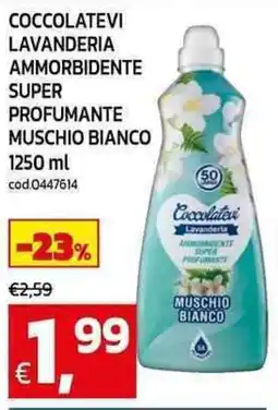 C+C Cash and Carry Coccolatevi lavanderia ammorbidente super profumante muschio bianco offerta