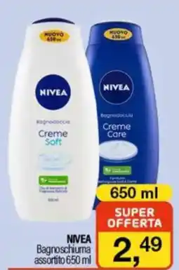 Caddy's NIVEA Bagnoschiuma assortito offerta