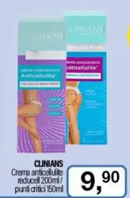 Caddy's CLINIANS Crema anticellulite reducell/ punti critici offerta