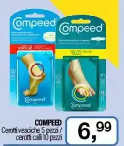 Caddy's COMPEED Cerotti vesciche 5 pezzi/ cerotti calli 10 pezzi offerta