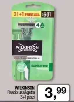 Caddy's WILKINSON Rasoio usa&getta offerta