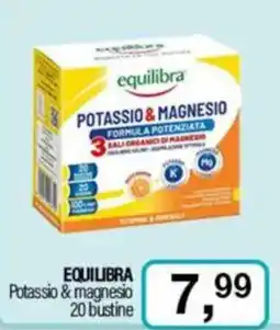 Caddy's EQUILIBRA Potassio & magnesio 20 bustine offerta