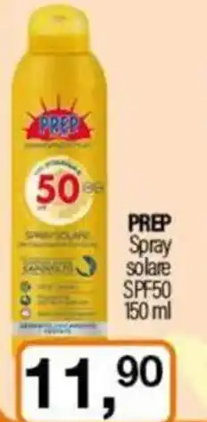 Caddy's PREP Spray solare SPF50 offerta
