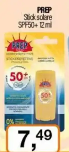 Caddy's PREP Stick solare SPF50+ offerta