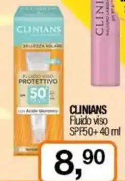 Caddy's CLINIANS Fluido viso SPF50+ offerta