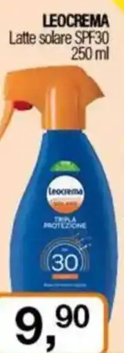 Caddy's LEOCREMA Latte solare SPF30 offerta