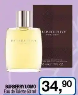 Caddy's BURBERRY UOMO Eau de Toilette offerta