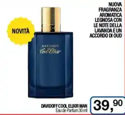 Caddy's DAVIDOFF COOL ELIXIR MAN Eau de Parfum offerta