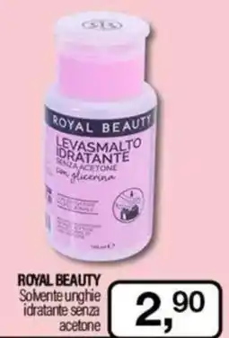 Caddy's ROYAL BEAUTY Solvente unghie idratante senza acetone offerta