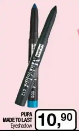 Caddy's PUPA MADE TO LAST Eyeshadow offerta