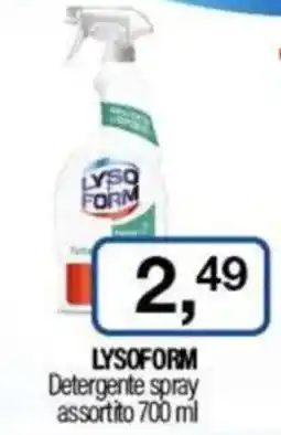 Caddy's LYSOFORM Detergente spray assortito offerta