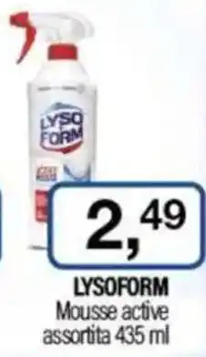 Caddy's LYSOFORM Mousse active assortita offerta
