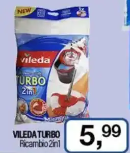 Caddy's VILEDA TURBO Ricambio 2in1 offerta