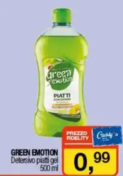 Caddy's GREEN EMOTION Detersivo piatti gel offerta