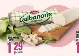Coop Galbanone l'etto offerta