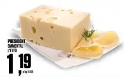 Coop President emmental l'etto offerta