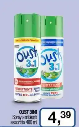 Caddy's OUST 3IN1 Spray ambienti assortito offerta
