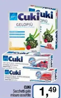 Caddy's CUKI Sacchetti gelo misure assortite offerta