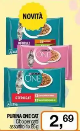 Caddy's PURINA ONE CAT Cibo per gatti assortito offerta