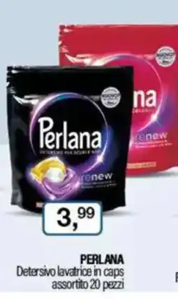 Caddy's PERLANA Detersivo lavatrice in caps assortito 20 pezzi offerta