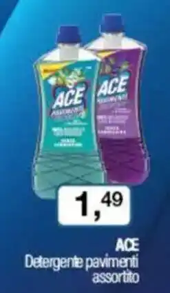 Caddy's ACE Detergente pavimenti assortito offerta