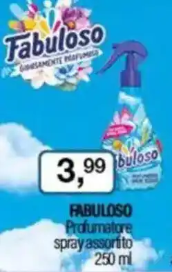 Caddy's FABULOSO Profumatore spray assortito offerta