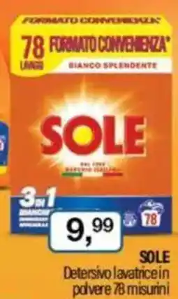 Caddy's SOLE Detersivo lavatrice in polvere offerta