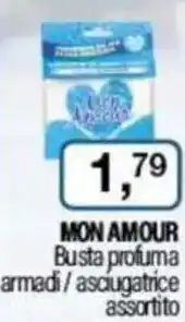 Caddy's MON AMOUR MON AMOUR Busta profuma armadi / asciugatrice assortito offerta