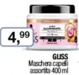 Caddy's GLISS Maschera capelli assortita offerta