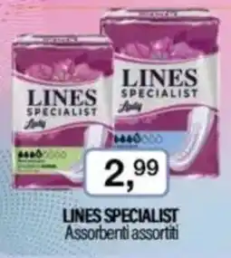 Caddy's LINES SPECIALIST Assorbenti assortiti offerta