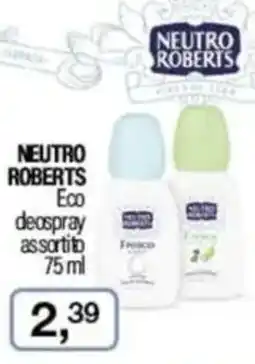 Caddy's NEUTRO ROBERTS Eco deospray assortito offerta