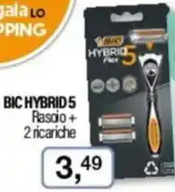 Caddy's BIC HYBRID 5 Rasoio+ 2 ricariche offerta