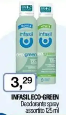 Caddy's INFASIL ECO-GREEN Deodorante spray assortito offerta