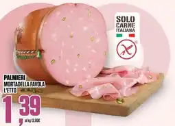 Coop Palmieri mortadella favola l'etto offerta