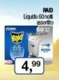 Caddy's RAID Liquido 60 notti assortito offerta