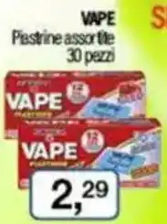 Caddy's VAPE Piastrine assorte 30 pezzi offerta