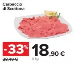 Carrefour Carpaccio di Scottona offerta