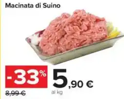 Carrefour Macinata di Suino offerta
