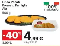 Carrefour Linea Panati Formato Famiglia Aia offerta
