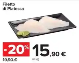 Carrefour Filetto di Platessa offerta