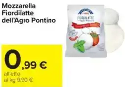 Carrefour Mozzarella Fiordilatte dell'Agro Pontino offerta