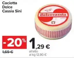 Caciotta Dolce Cassia Sini