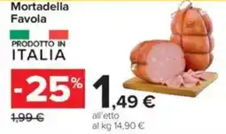Carrefour Mortadella Favola offerta