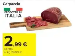 Carrefour Carpaccio offerta