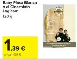 Carrefour Baby Pinsa Bianca o al Cioccolato Logicom offerta