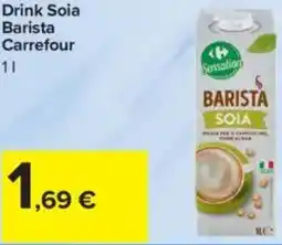Carrefour Drink Soia Barista Carrefour offerta