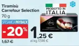Carrefour Tiramisù Carrefour Selection offerta
