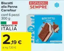 Carrefour Biscotti alla Panna Carrefour offerta